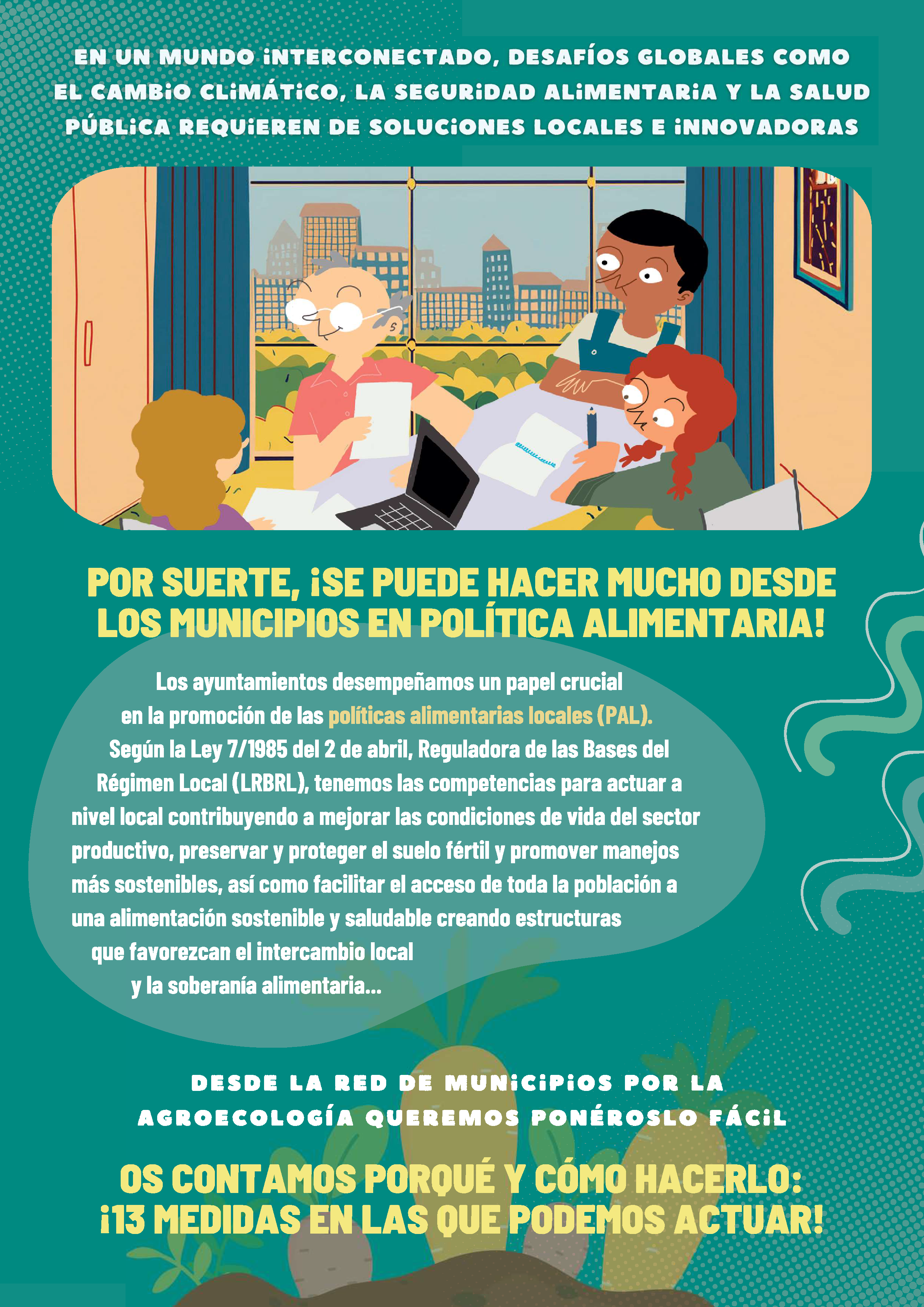 Municipios que alimentan